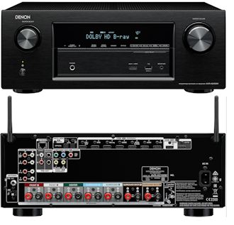 AVRX2100 DENON SURROND RECEIVER DLNA AIRPLAY USB BLUETHOOTH INTERNETRADIO STREAMING MULTIZONE